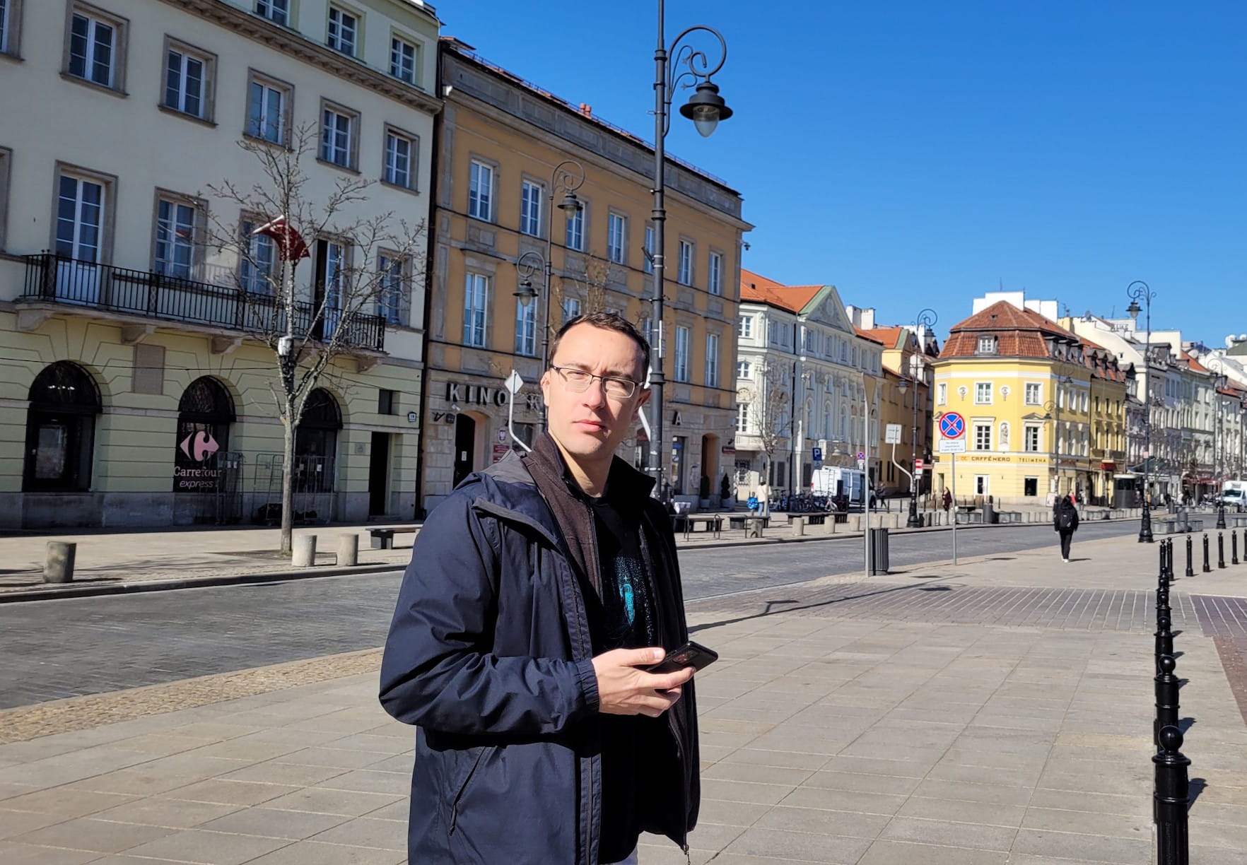 Alexander Kyriakou in Poland during a sunny day of Easter 2025